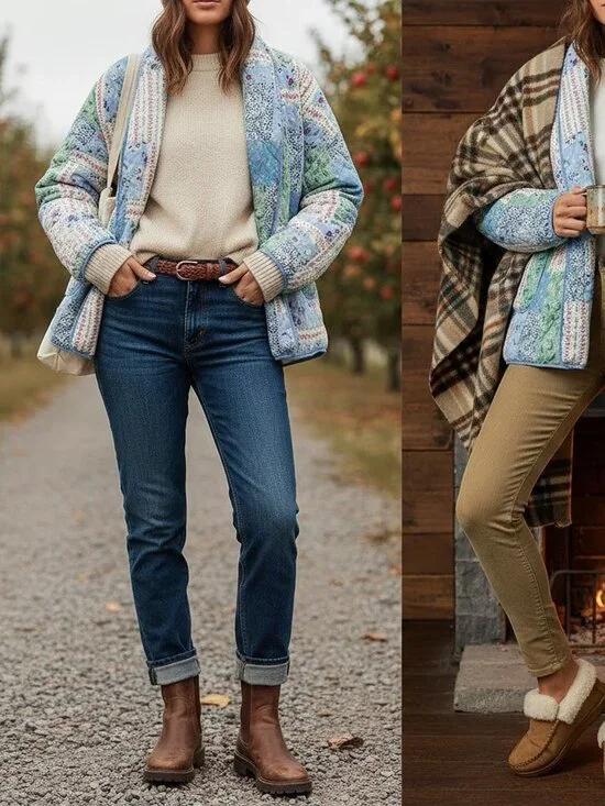 LADIES QUILTED SPRING/SUMMER/FALL JACKET NWT - Picture 1 of 16